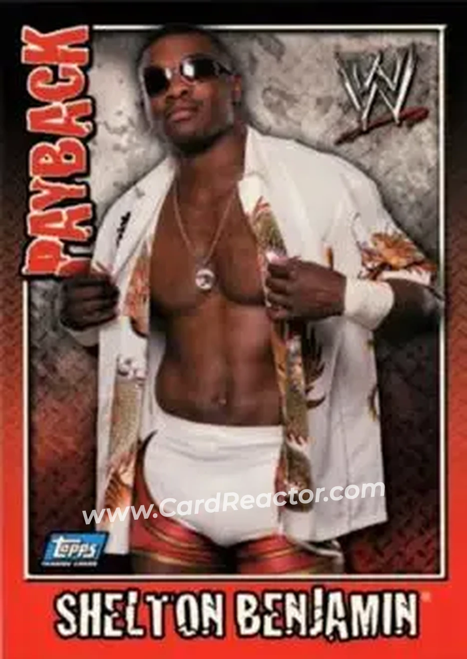 2006 Topps WWE Payback (English Edition) #14 - Shelton Benjamin
