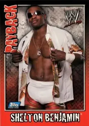 2006 Topps WWE Payback (English Edition) #14 - Shelton Benjamin