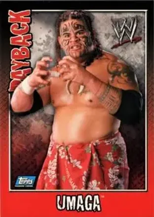 2006 Topps WWE Payback (English Edition) #18 - Umaga