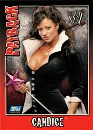 2006 Topps WWE Payback (English Edition) #21 - Candice Michelle