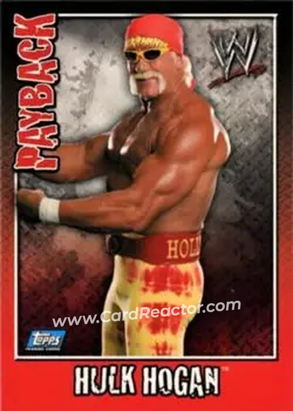 2006 Topps WWE Payback (English Edition) #24 - Hulk Hogan - Front