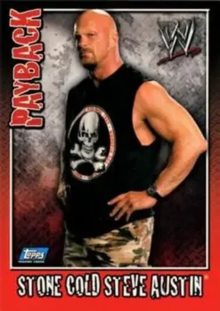 2006 Topps WWE Payback (English Edition) #27 - "Stone Cold" Steve Austin