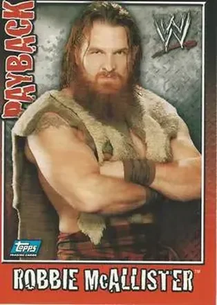 2006 Topps WWE Payback (English Edition) #32 - Robbie McAllister