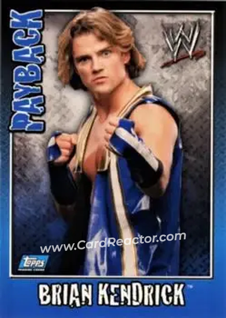 2006 Topps WWE Payback (English Edition) #37 - The Brian Kendrick - Front