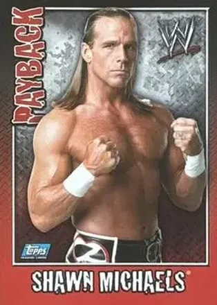 2006 Topps WWE Payback (German Edition) #1 - Shawn Michaels