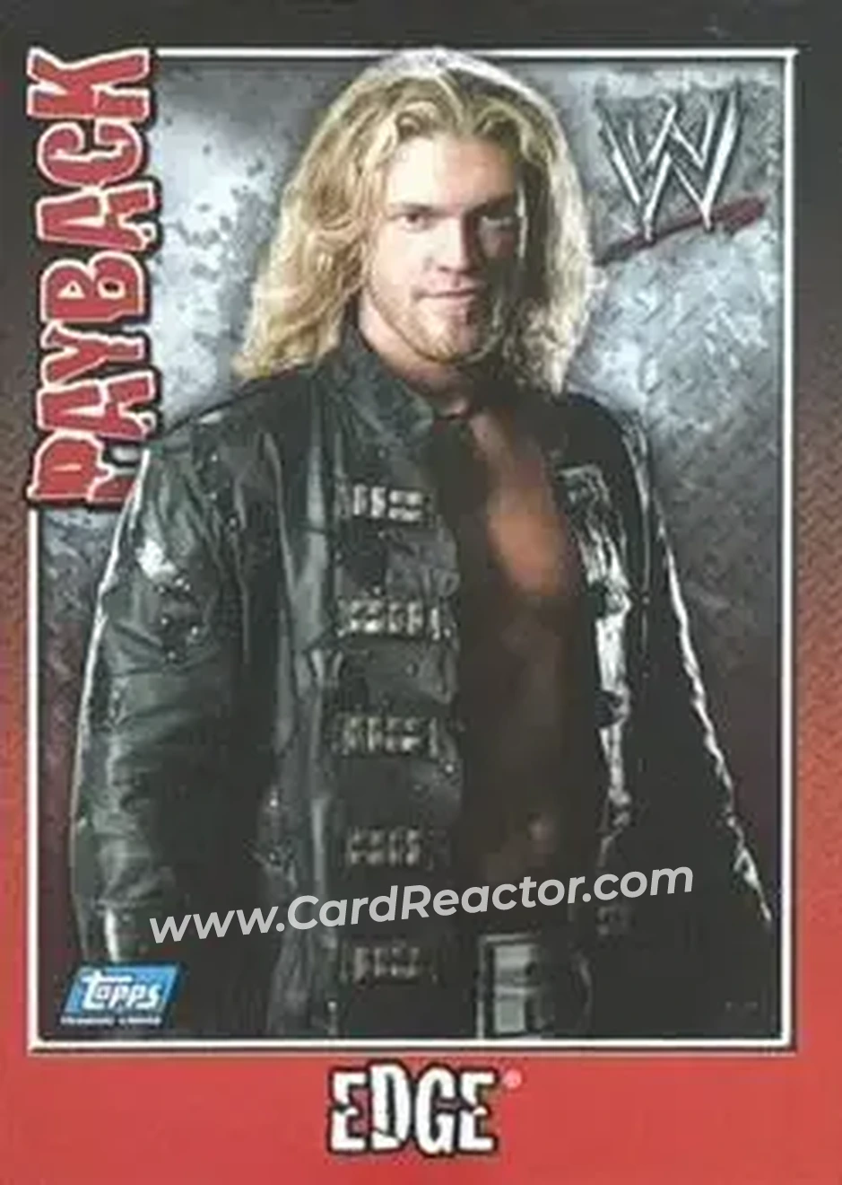 2006 Topps WWE Payback (German Edition) #3 - Adam Copeland - Front