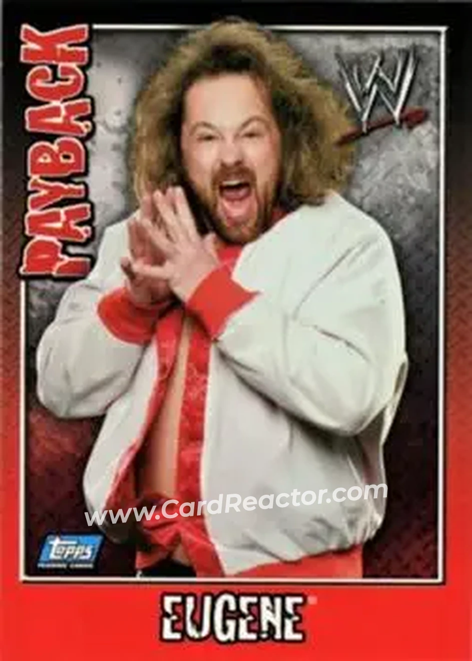 2006 Topps WWE Payback (German Edition) #8 - Eugene - Front