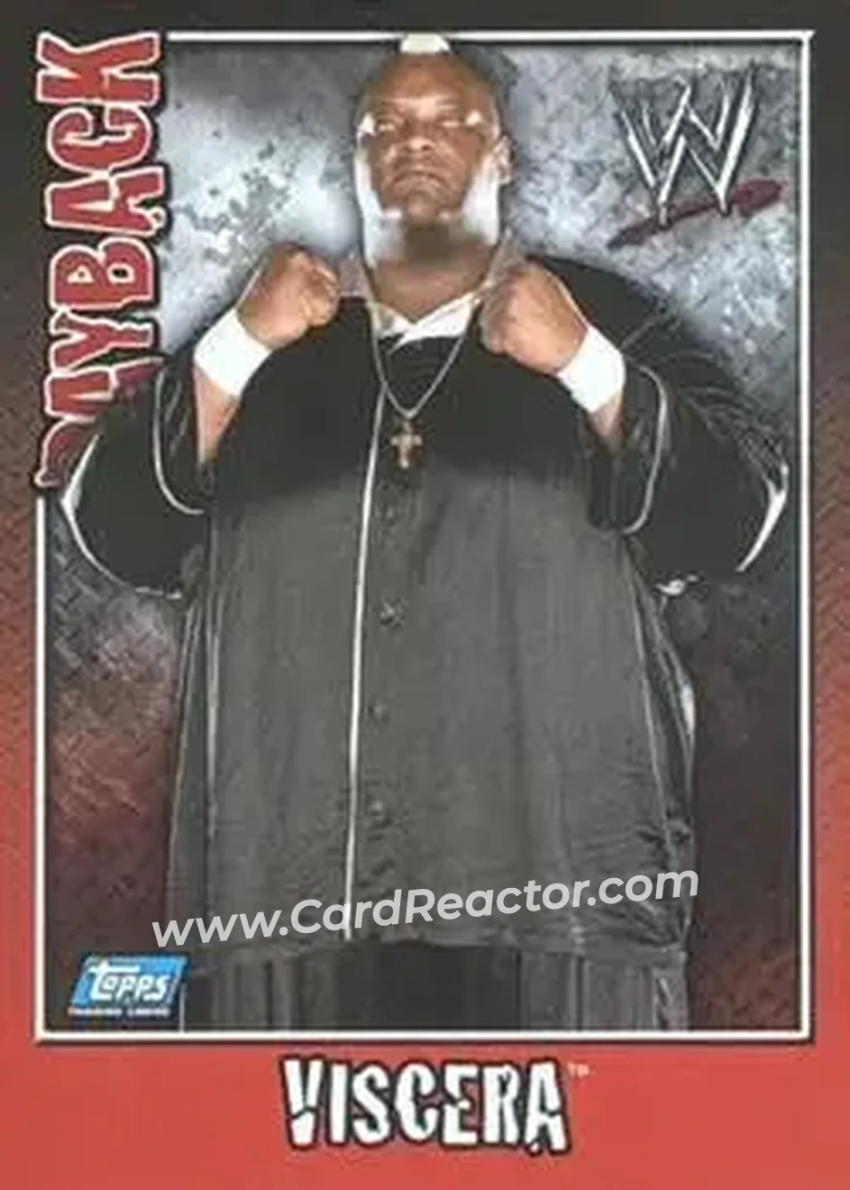 2006 Topps WWE Payback (German Edition) #11 - Viscera - Front