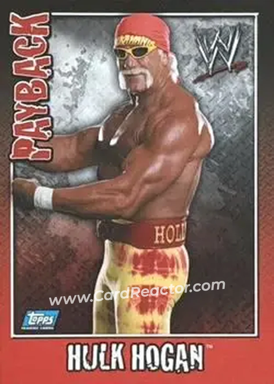2006 Topps WWE Payback (German Edition) #24 - Hulk Hogan - Front