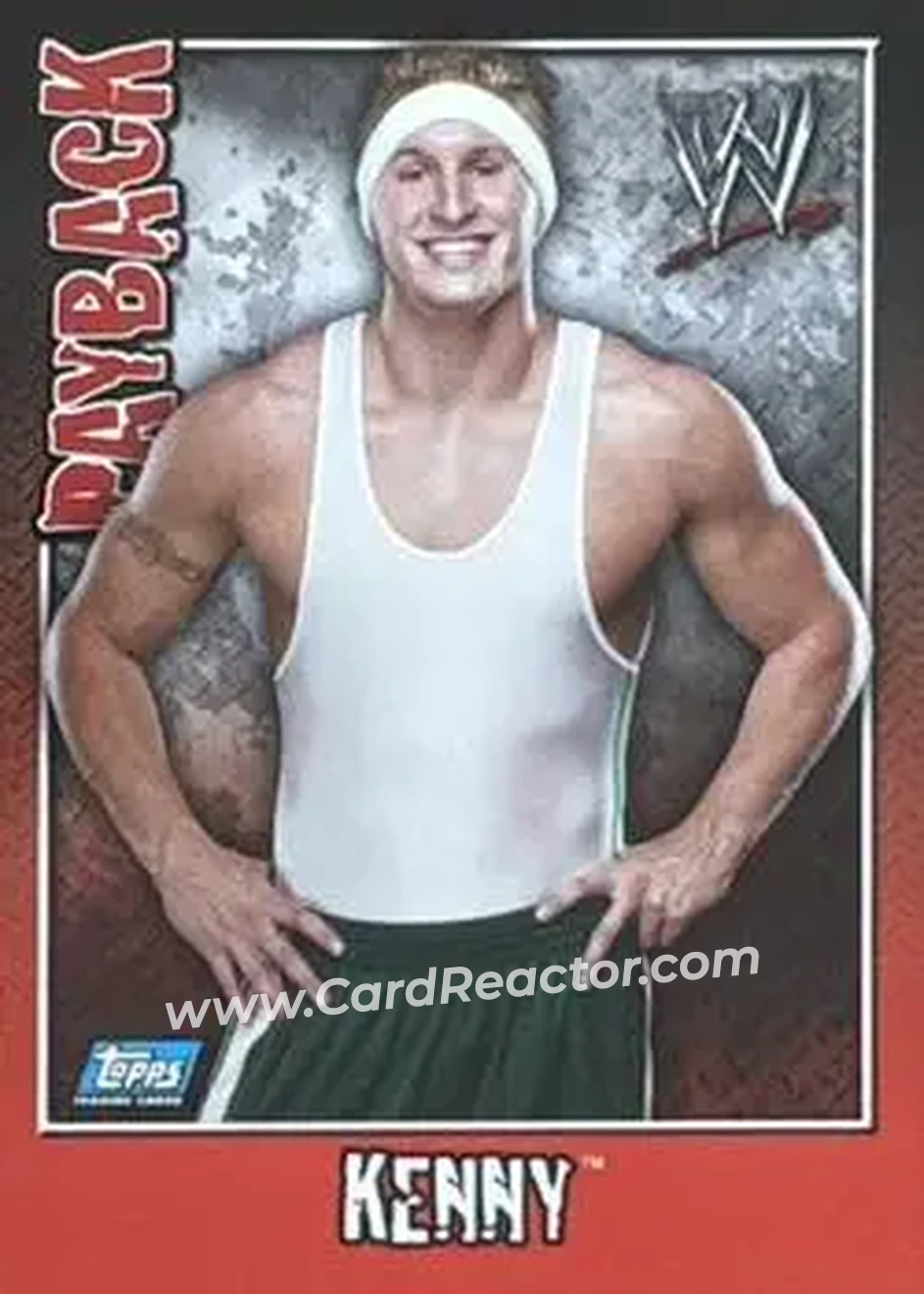 2006 Topps WWE Payback (German Edition) #25 - Kenny Dykstra - Front