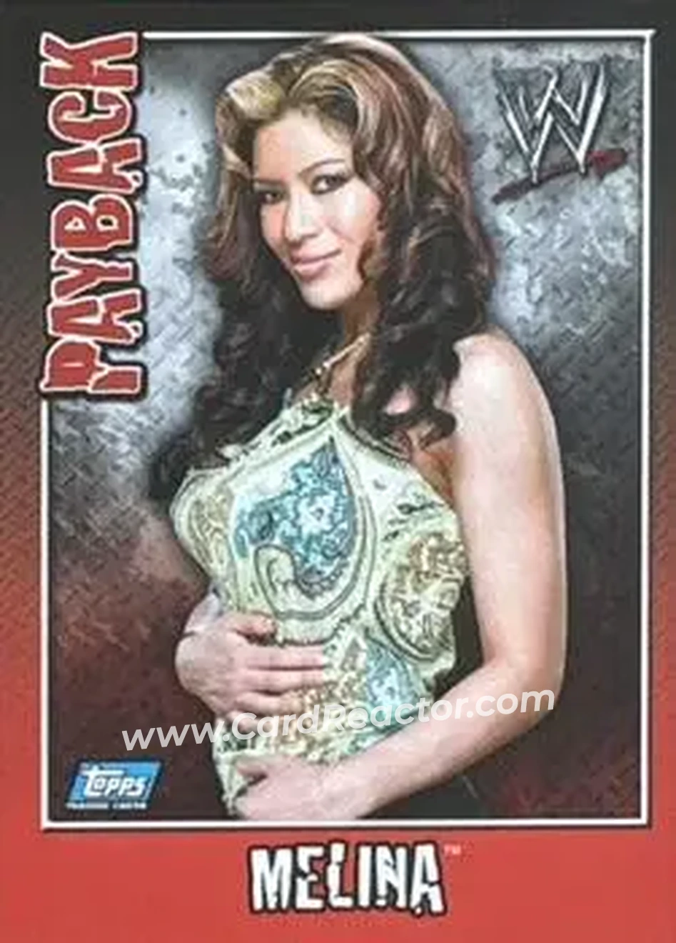 2006 Topps WWE Payback (German Edition) #30 - Melina - Front