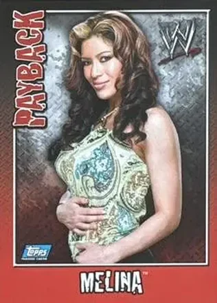 Melina · 2006 Topps WWE Payback (German Edition) #30