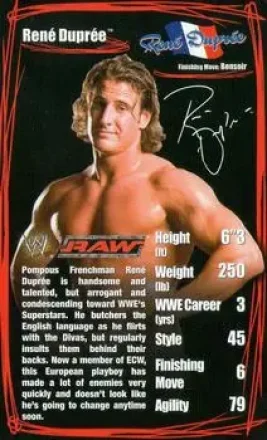 Rene Dupree · 2006 Top Trumps Specials WWE Superstars 2 #NNO