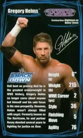 2006 Top Trumps Specials WWE Superstars 2 #NNO - The Hurricane