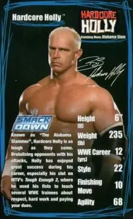 Bob Holly · 2006 Top Trumps Specials WWE Superstars 2 #NNO