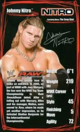 John Morrison · 2006 Top Trumps Specials WWE Superstars 2 #NNO