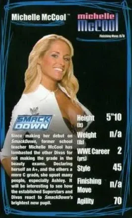 2006 Top Trumps Specials WWE Superstars 2 #NNO - Michelle McCool