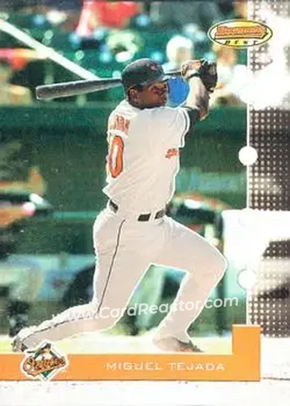 2005 Bowman's Best #4 - Miguel Tejada - Baltimore Orioles - Front 2005 Bowman's Best #4 - Miguel Tejada - Baltimore Orioles - Front