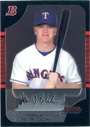 2005 Bowman Chrome #5 - Hank Blalock - Texas Rangers