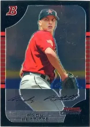 2005 Bowman Chrome #7 - Andy Pettitte - Houston Astros