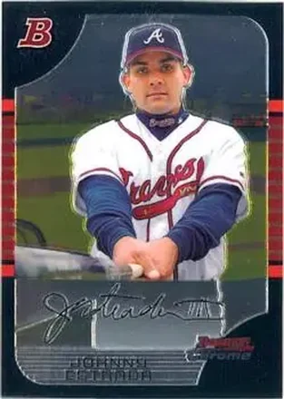 2005 Bowman Chrome #9 - Johnny Estrada - Atlanta Braves