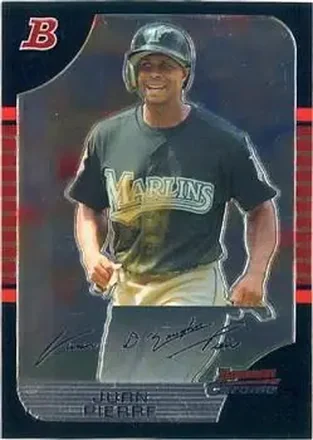 2005 Bowman Chrome #11 - Juan Pierre - Florida Marlins