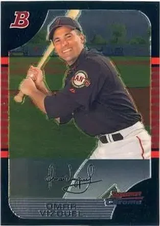 2005 Bowman Chrome #17 - Omar Vizquel - San Francisco Giants