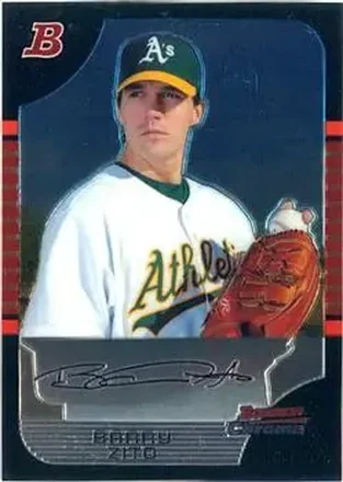 2005 Bowman Chrome #26 - Barry Zito - Oakland Athletics