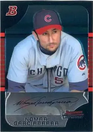 2005 Bowman Chrome #30 - Nomar Garciaparra - Chicago Cubs