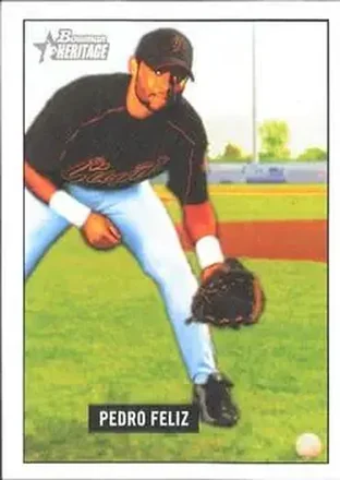 2005 Bowman Heritage #13 - Pedro Feliz - San Francisco Giants
