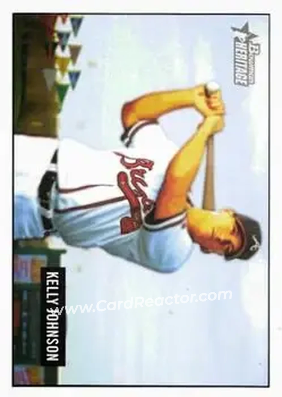 2005 Bowman Heritage #19 - Kelly Johnson - Atlanta Braves - Front