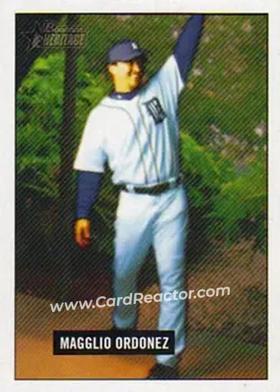 2005 Bowman Heritage #23 - Magglio Ordonez - Detroit Tigers - Front