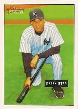 2005 Bowman Heritage #26 - Derek Jeter - New York Yankees
