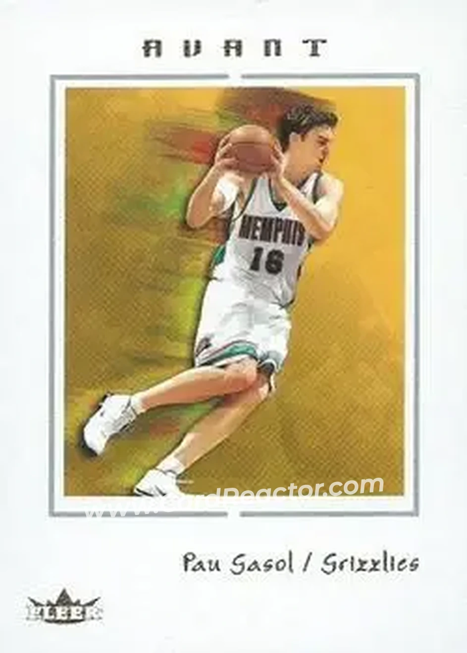 2003-04 Fleer Avant #3 - Pau Gasol - Memphis Grizzlies