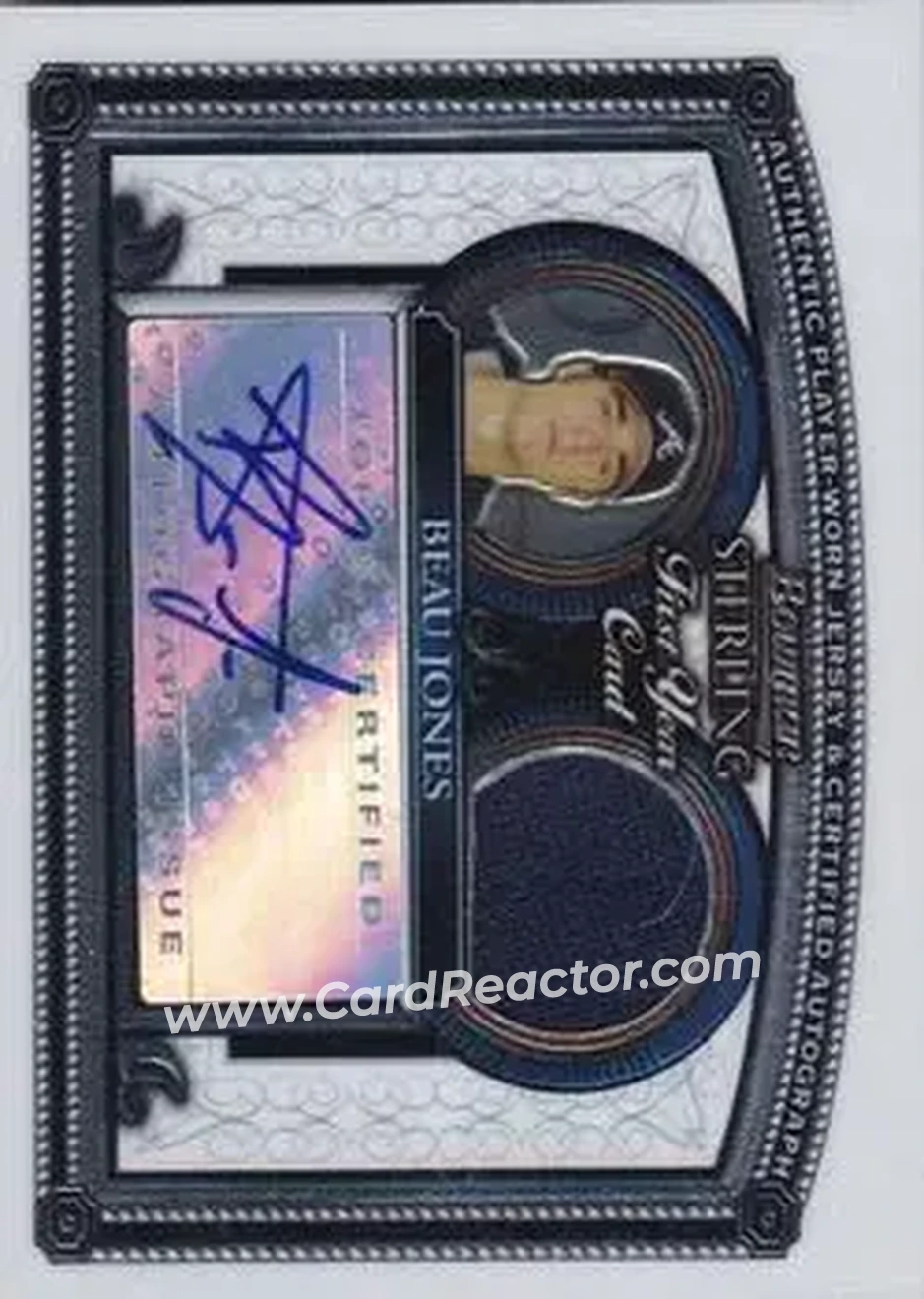 2005 Bowman Sterling #BS-BJ - Beau Jones - Atlanta Braves - Front