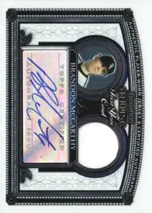 2005 Bowman Sterling #BS-BM - Brandon McCarthy - Chicago White Sox
