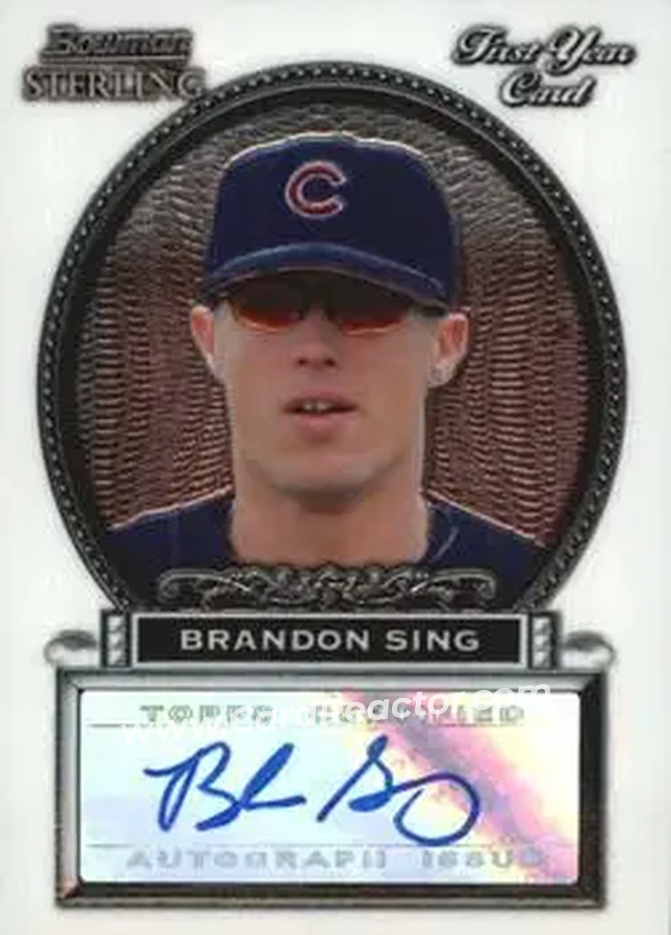 2005 Bowman Sterling #BS-BS - Brandon Sing - Chicago Cubs - Front