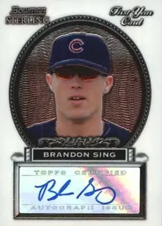 2005 Bowman Sterling #BS-BS - Brandon Sing - Chicago Cubs