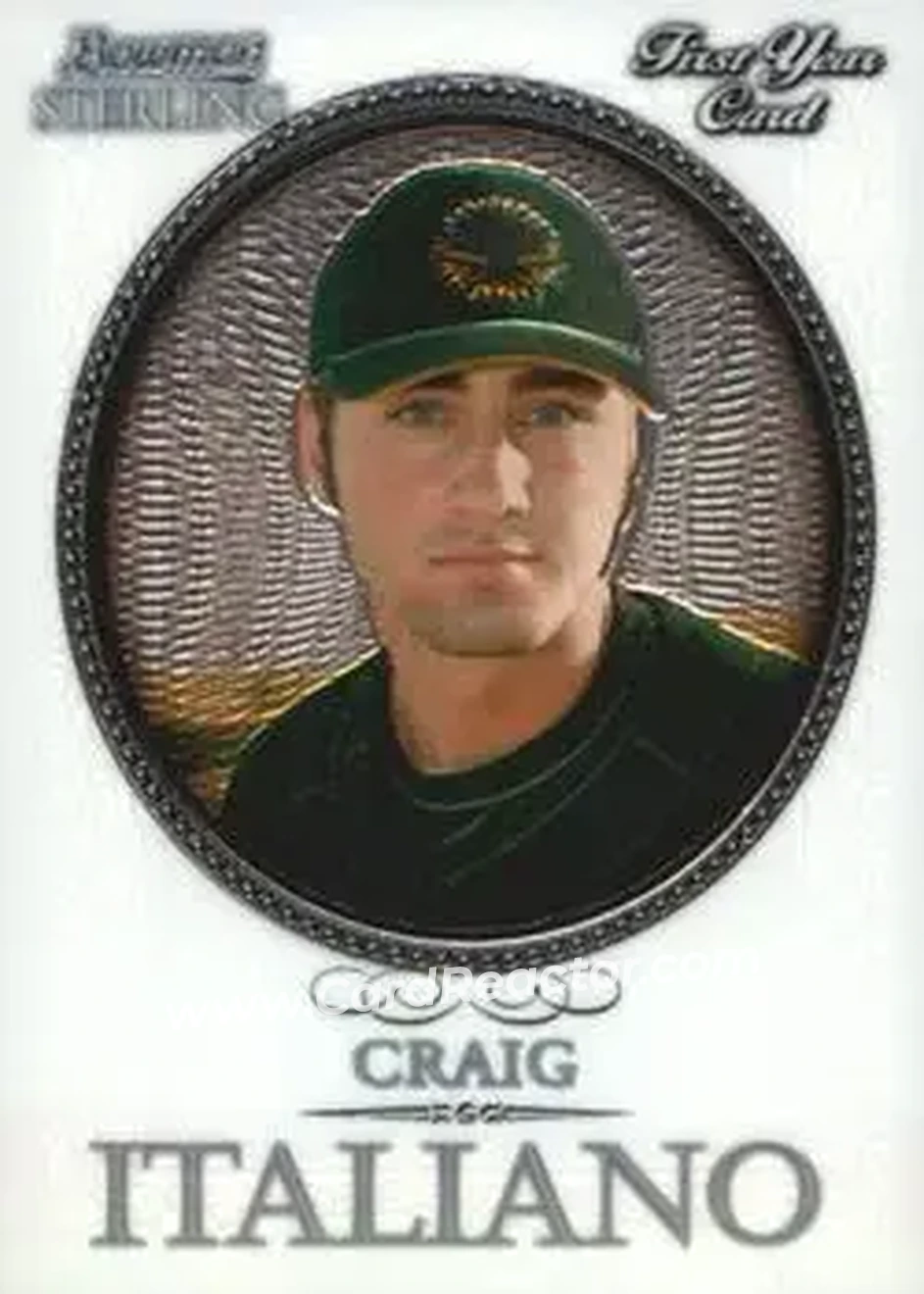2005 Bowman Sterling #BS-CI - Craig Italiano - Oakland Athletics - Front