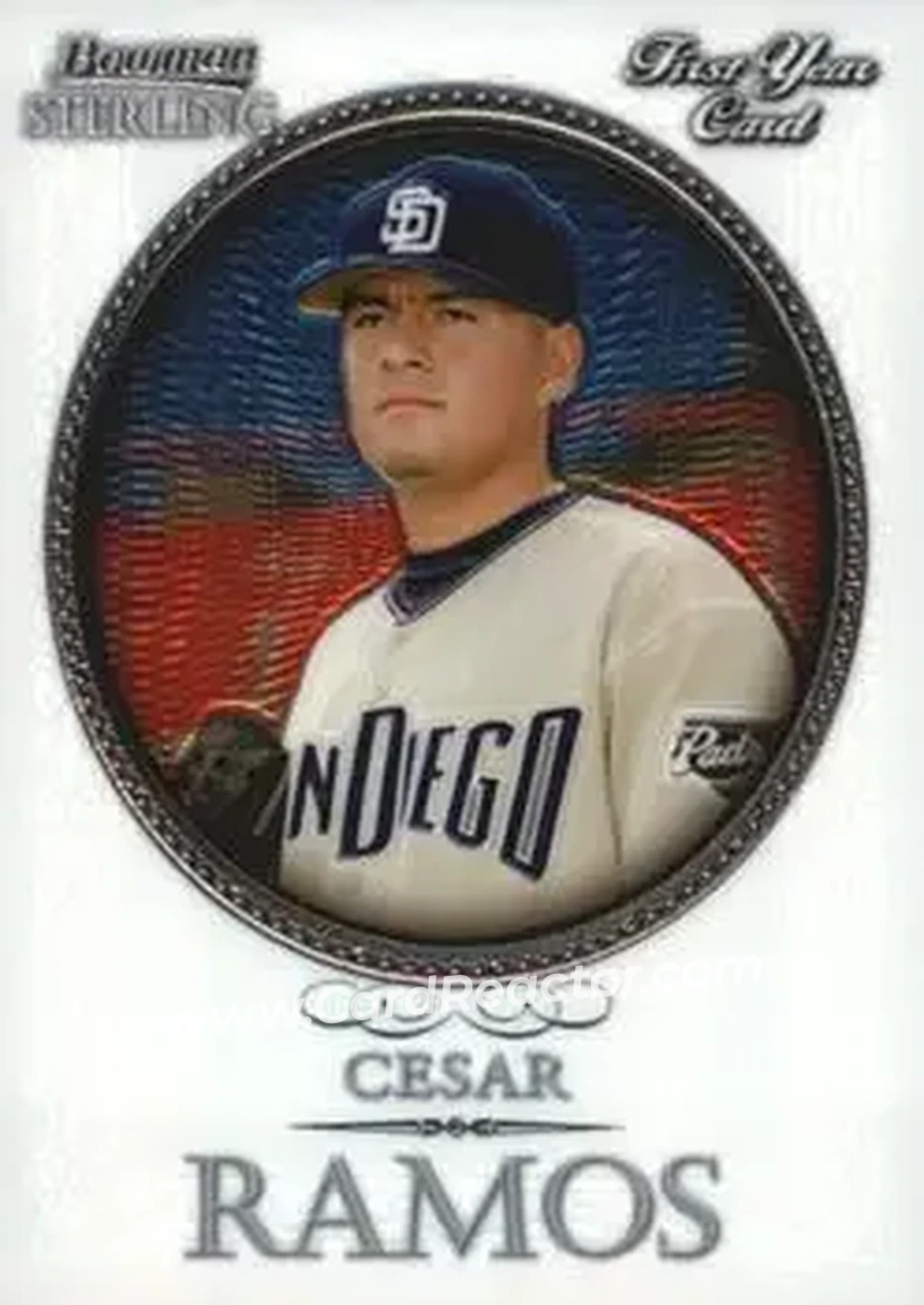 2005 Bowman Sterling #BS-CRA - Cesar Ramos - San Diego Padres - Front