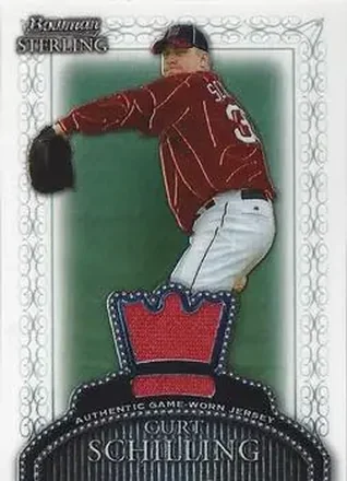 2005 Bowman Sterling #BS-CSU - Curt Schilling - Boston Red Sox