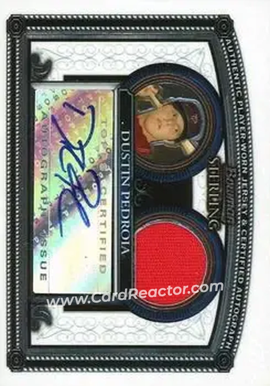 2005 Bowman Sterling #BS-DP - Dustin Pedroia - Boston Red Sox - Front