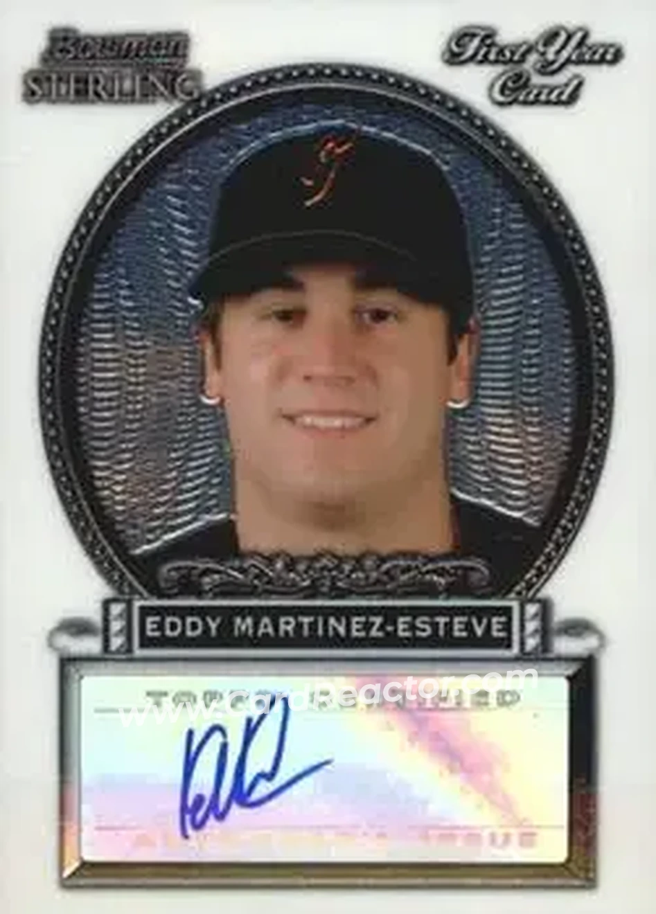 2005 Bowman Sterling #BS-EM - Eddy Martinez-Esteve - San Francisco Giants - Front