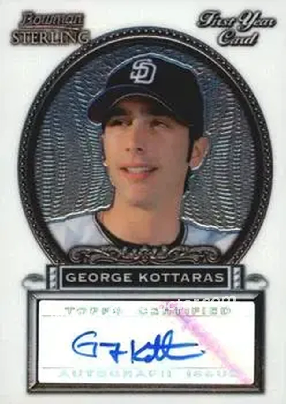 2005 Bowman Sterling #BS-GK - George Kottaras - San Diego Padres - Front