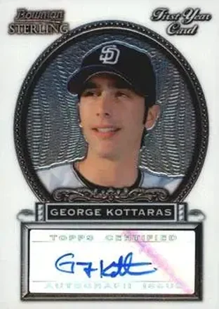 George Kottaras · 2005 Bowman Sterling #BS-GK