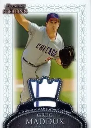 Greg Maddux · 2005 Bowman Sterling #BS-GM
