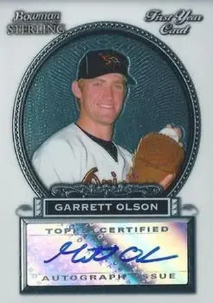 Garrett Olson · 2005 Bowman Sterling #BS-GO