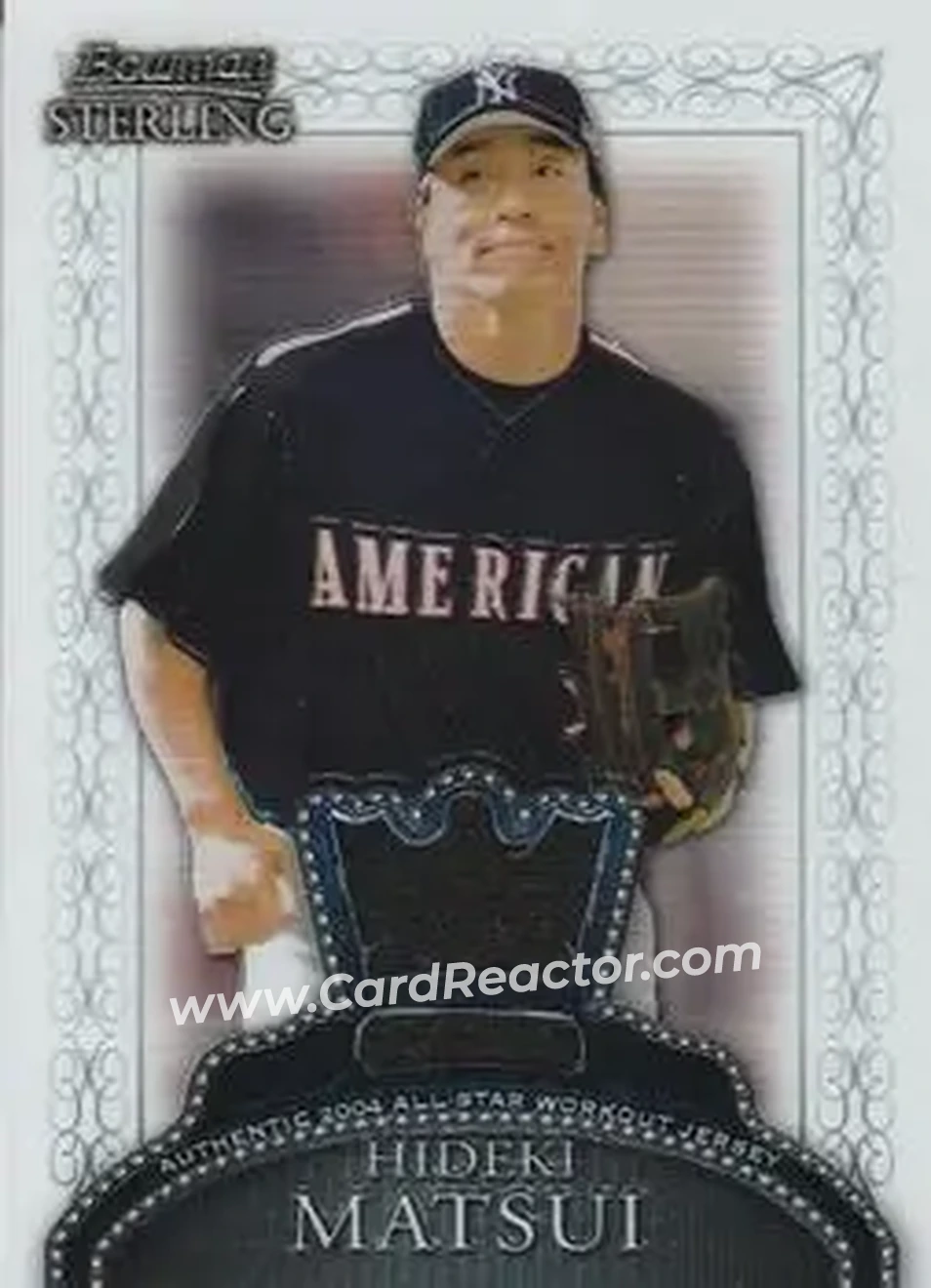 2005 Bowman Sterling #BS-HM - Hideki Matsui - New York Yankees - Front
