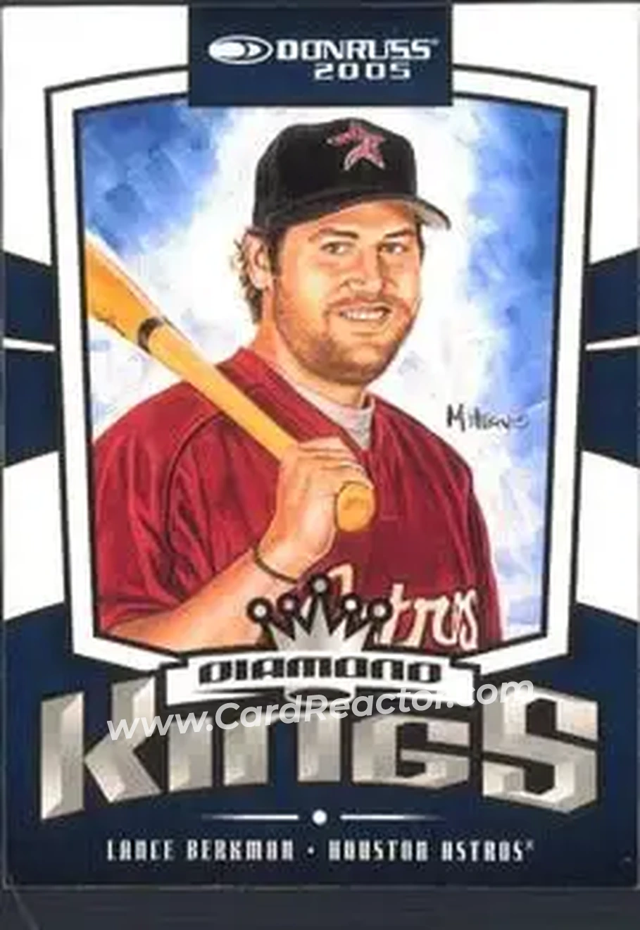 2005 Donruss #11 - Lance Berkman - Houston Astros - Front