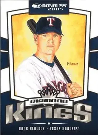 Hank Blalock · 2005 Donruss #24